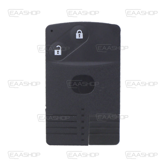 Mazda 2 Button Card Remote Control Housing - Maz24R Profile
