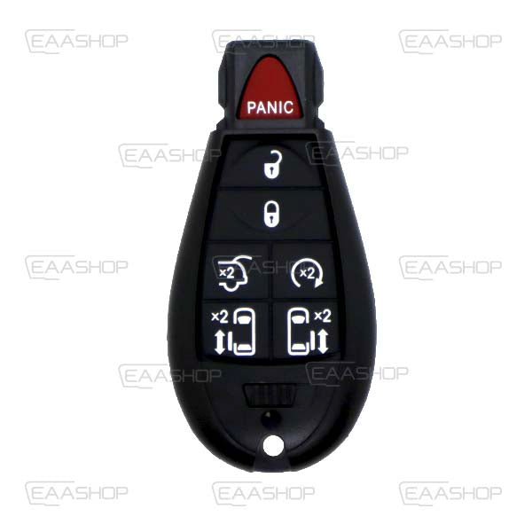 Guscio di Comando Keyless 6+1 Pulsanti Chrysler - Profilo Cy24