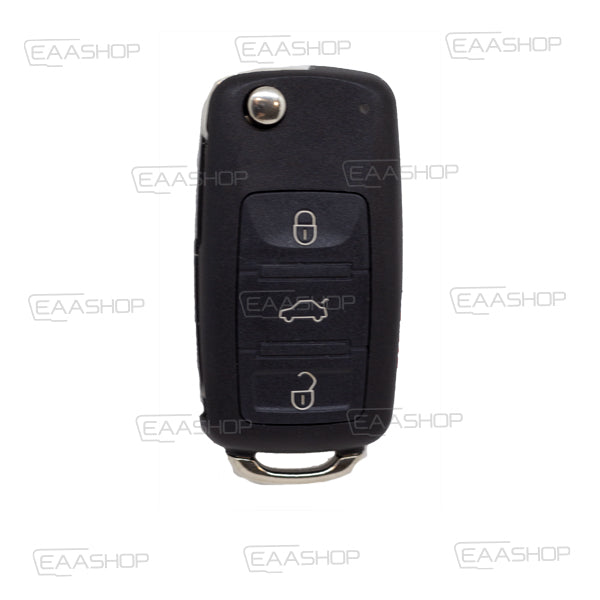 Télécommande pliable pour Audi A8 2002-2010 - Référence d'origine : 4E0837220H