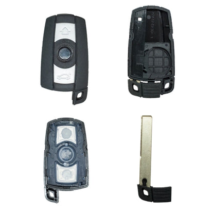 Bmw 3 Button Keyless Remote Control Shell - Hu92R Cas3 / Cas3+ Profile