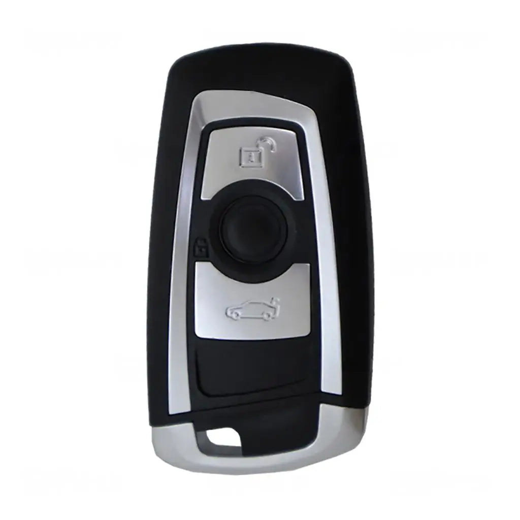 Carcasa De Mando Keyless 3 Botones Bmw - Perfil Hu100R Negro