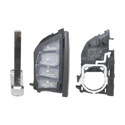 Carcasa De Mando Keyless 3 Botones Bmw - Perfil Hu100R