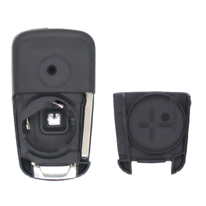Carcasas De Mando Plegable 3 Botones Chevrolet - Perfil Hu100