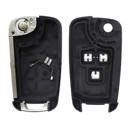 Carcasas De Mando Plegable 3 Botones Chevrolet - Perfil Hu100