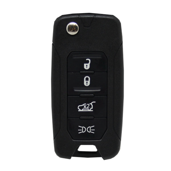 Carcasa De Mando Plegable 4 Botones Chrysler Jeep Fiat - Perfil Sip22
