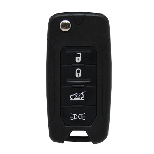Carcasa De Mando Plegable 4 Botones Chrysler Jeep Fiat - Perfil Sip22