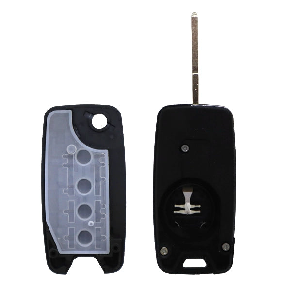 Carcasa De Mando Plegable 4 Botones Chrysler Jeep Fiat - Perfil Sip22