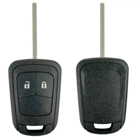 Carcasa de Mando Fijo Opel  2 Botones - Perfil Hu100