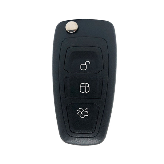 2010-2015 Comando Remoto Dobrável Ford C-Max - Focus - Galaxy - Mondeo (Tipo Teardrop) | Refª Original: 1743826