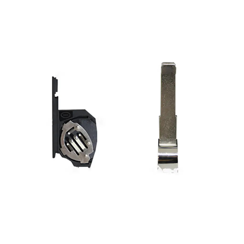 Carcasa De Mando Plegable 3 Botones Fiat - Perfil Sip22 Negro