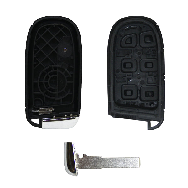 Carcasa De Mando Keyless 2 Botones Fiat - Perfil Sip22