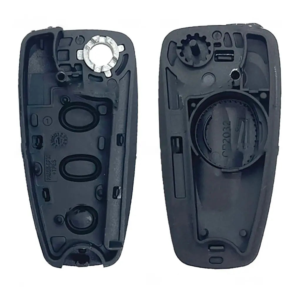 Carcasa De Mando Plegable 3 Botones Ford - Perfil Hu101