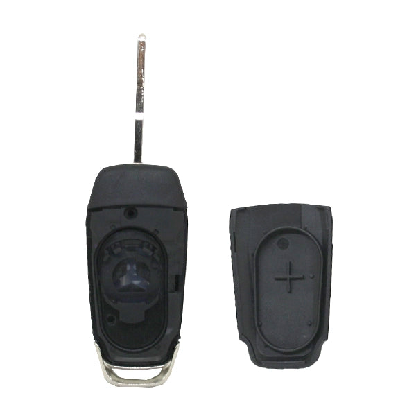 Carcasa De Mando Plegable 2 Botones Ford - Perfil Hu101