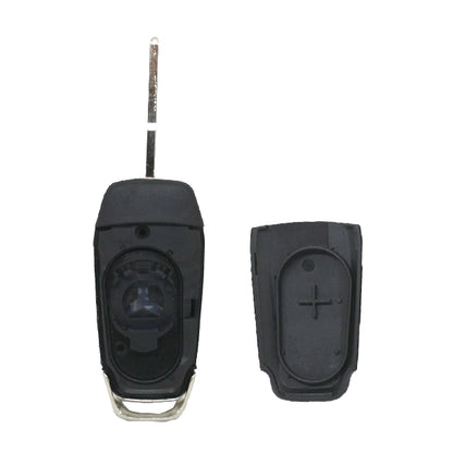 Carcasa De Mando Plegable 2 Botones Ford - Perfil Hu101