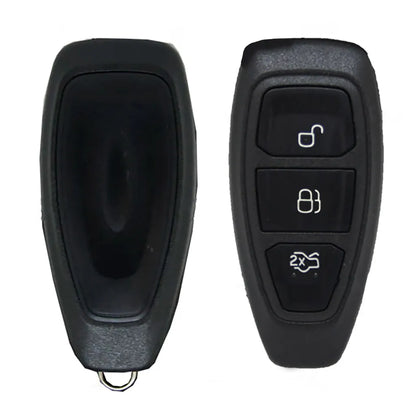 Carcasa De Mando Keyless 3 Botones Ford - Perfil Hu101