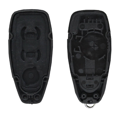 Carcasa De Mando Keyless 3 Botones Ford - Perfil Hu101