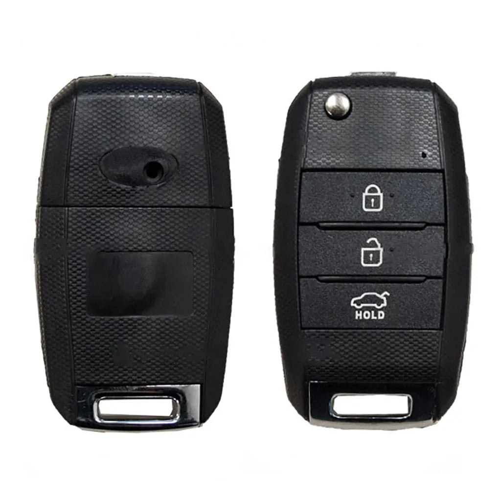 Carcasas De Mando Pelgable 3 Botones Hyundai / Kia - Perfil Hyn14R