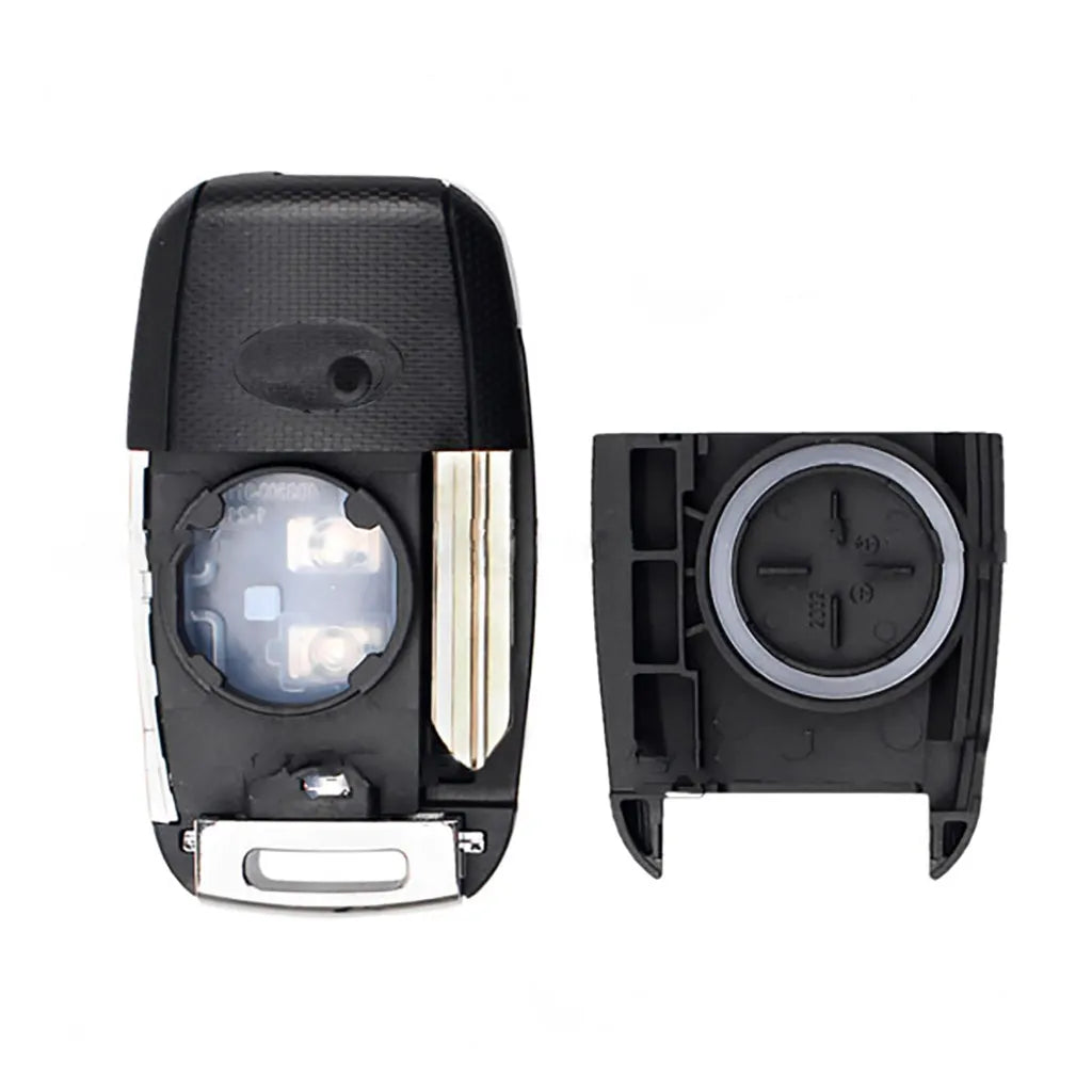 Carcasas De Mando Pelgable 3 Botones Hyundai / Kia - Perfil Hyn14R