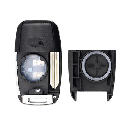 Carcasas De Mando Pelgable 3 Botones Hyundai / Kia - Perfil Hyn14R