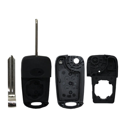Carcasa De Mando Plegable 3 Botones Hyundai / Kia - Perfil Hyn14