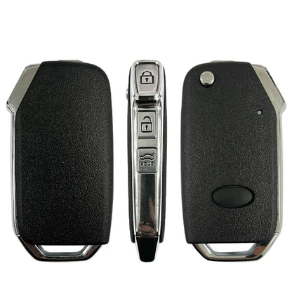 Folding Remote Control Shell Kia 3 Button - Profile Kia9te / Hu134
