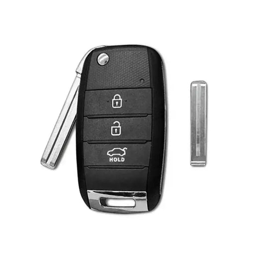 2014-2017 Comando remoto Pelgable Kia Rio 3 Botões - Ref. Original: 95430-1W053