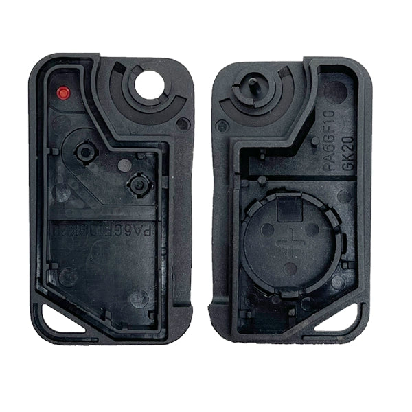 Carcasa De Mando Plegable 2 Botones Land Rover - Perfil Hu58