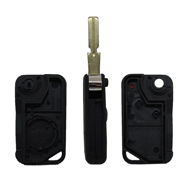 Carcasa De Mando Plegable 2 Botones Land Rover - Perfil Hu58