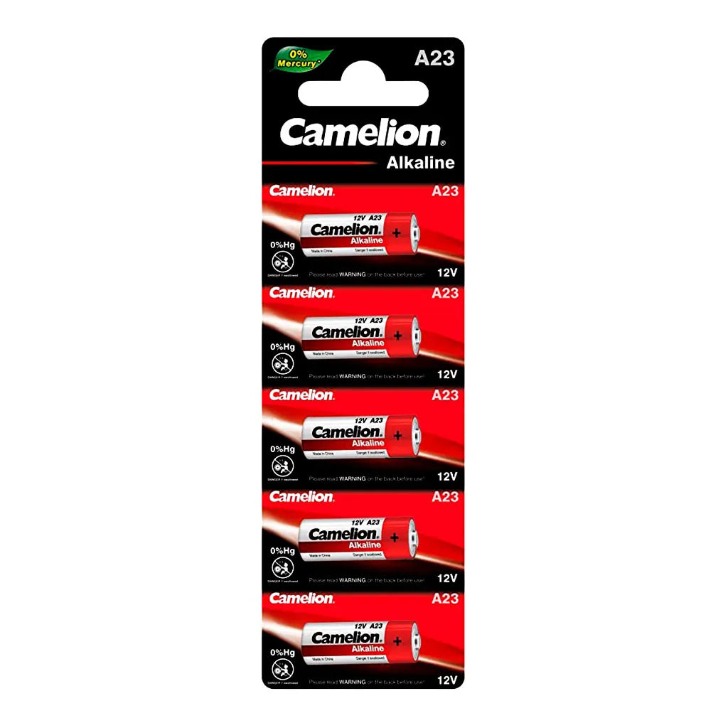 Pack of 5 Lr23A 12V Alkaline Batteries