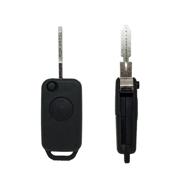 Carcasa De Mando Plegable 1 Boton Mercedes Benz - Perfil Hu64