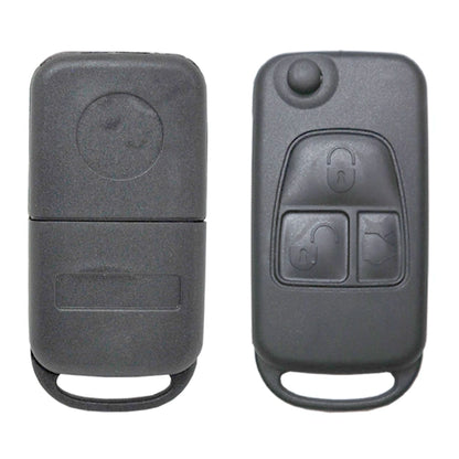 Carcasa De Mando Plegable 3 Botones Mercedes Benz - Perfil Hu64