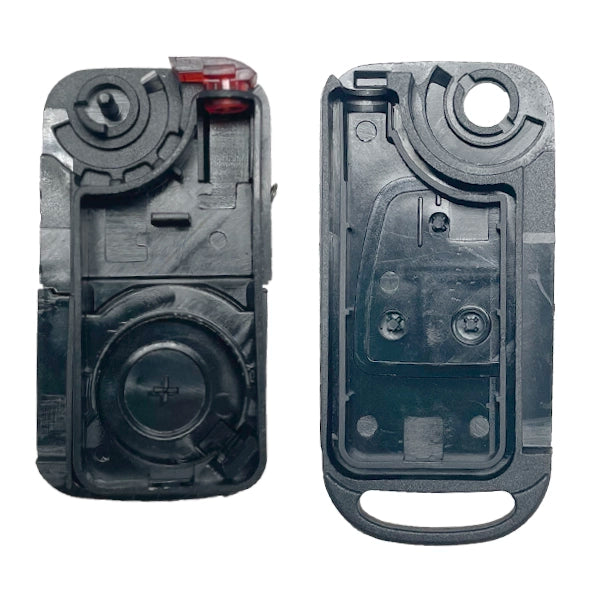 Carcasa De Mando Plegable 3 Botones Mercedes Benz - Perfil Hu64