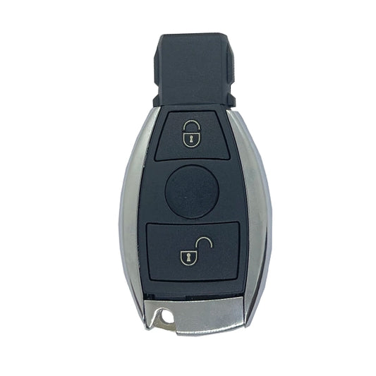 Carcasa De Mando Insertable 2 Botones Mercedes Benz - Perfil Hu64