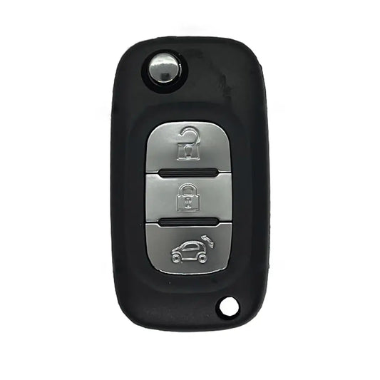 Carcasa De Mando Plegable 3 Botones Mercedes Benz - Perfil Va2
