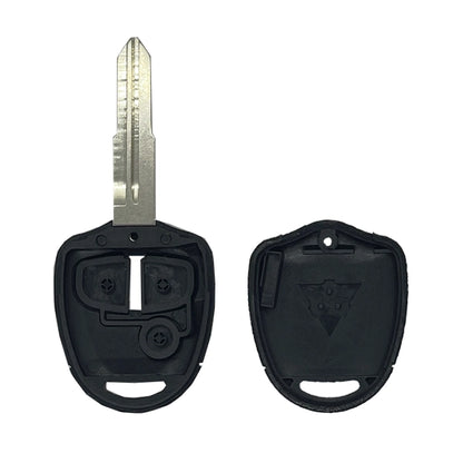 Carcasa De Mando Fijo 2 Botones Mitsubishi - Perfil Mit8
