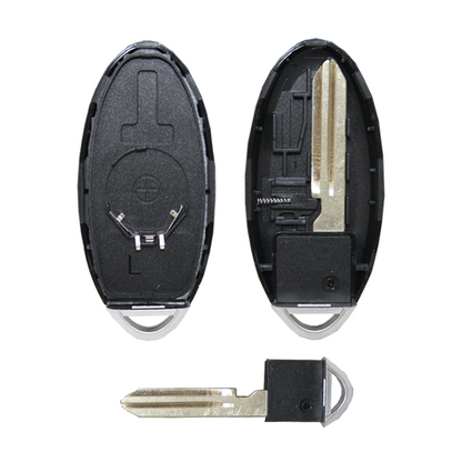 Carcasa De Mando Keyless 2 Botones Nissan - Perfil Nsn14