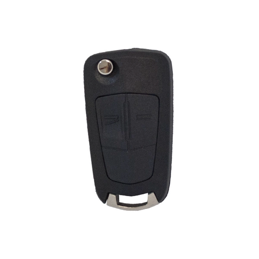 Folding Remote Control Shell Opel 2 Buttons - Hu100 Profile