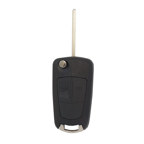 Coque Télécommande Pliable 2 Boutons Opel (Lame Hu100)