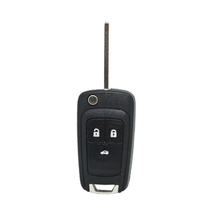 Coque Télécommande Pliable 3 Boutons Opel (Lame Hu100)