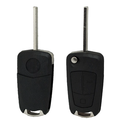 Folding Remote Control Shell Opel 3 Button - Hu100 Profile
