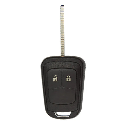 Opel 2 Button Fixed Remote Control Housing - Hu100 Profile