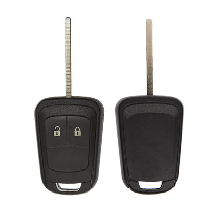 Opel 2 Button Fixed Remote Control Housing - Hu100 Profile