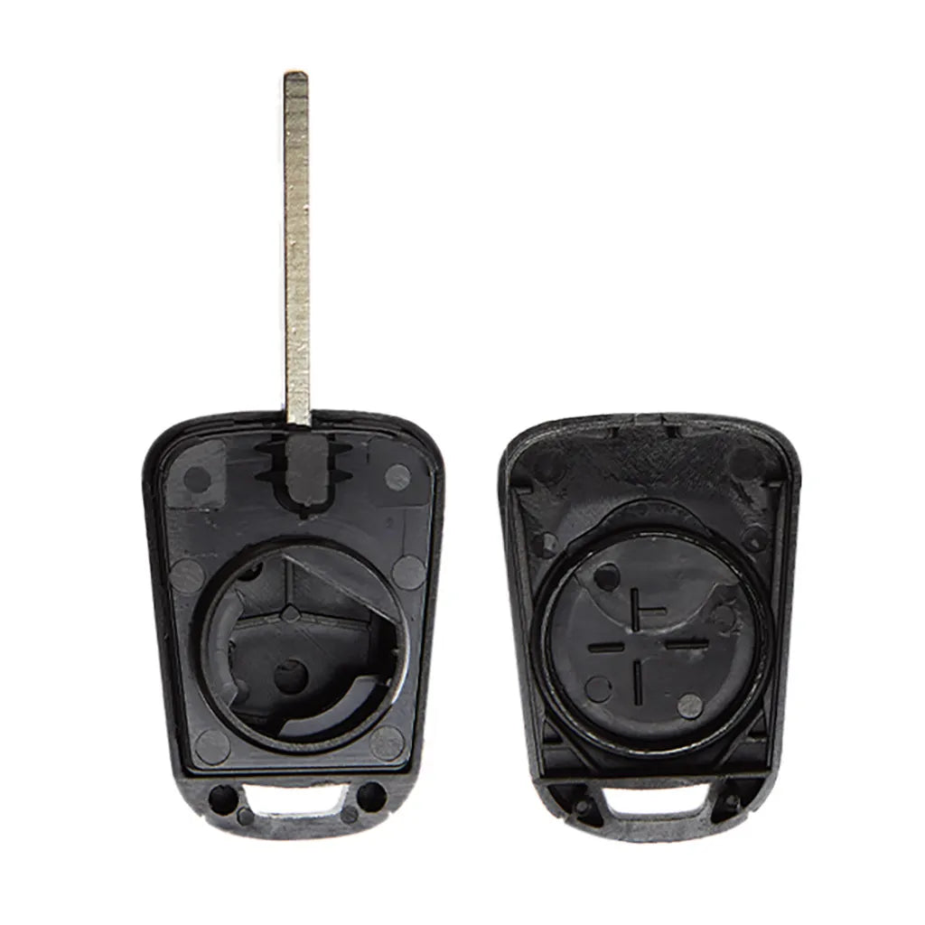 Opel 2 Button Fixed Remote Control Housing - Hu100 Profile