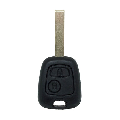 Fixed Remote Control Housing 2 Buttons Peugeot Psa - Hu83 Profile