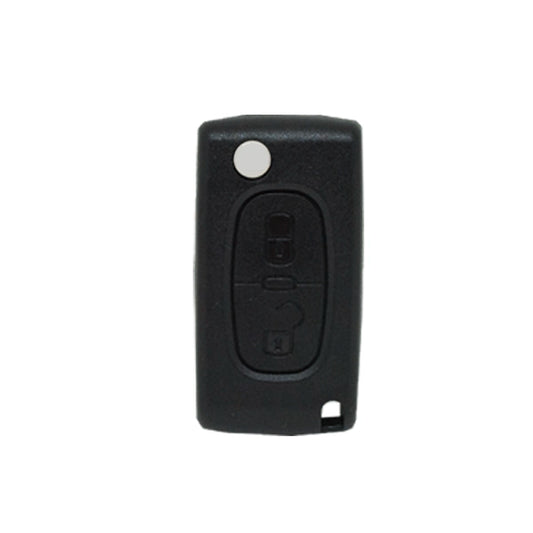 Folding Remote Control Shell 2 Buttons Citroen Peugeot Fiat Psa - Hu83 Profile