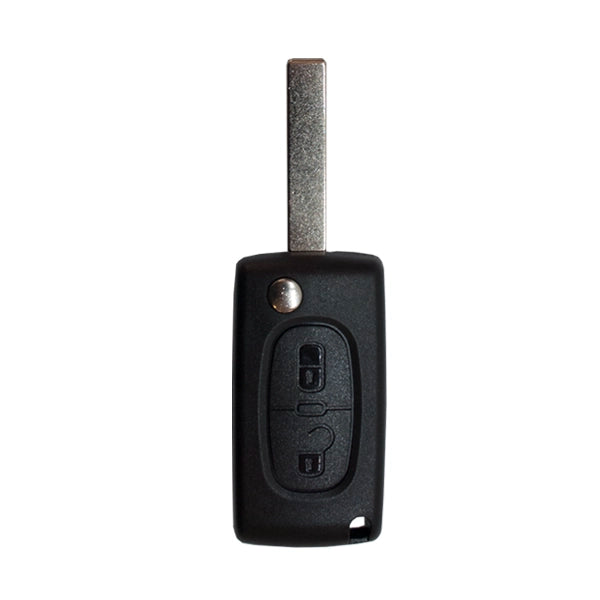 Coque Télécommande Pliable 2 Boutons Psa (Lame Hu83)