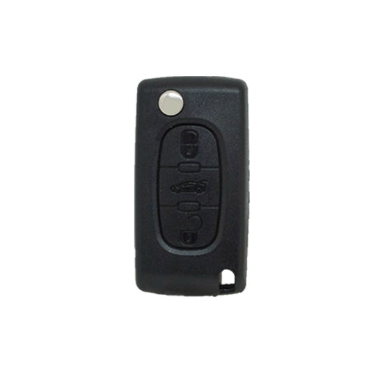 Folding Remote Control Shell 3 Buttons Citroen Peugeot Fiat Psa - Va2 Profile
