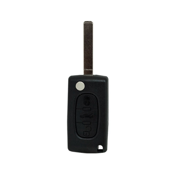 Coque Télécommande Pliable 3 Boutons Psa (Lame Va2)