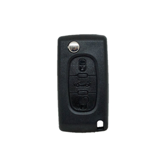 Folding Remote Control Shell 3 Buttons Citroen Peugeot Fiat Psa - Hu83 Profile