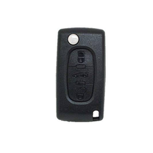 Folding Remote Control Shell 3 Buttons Citroen Peugeot Fiat Psa - Hu83 Profile